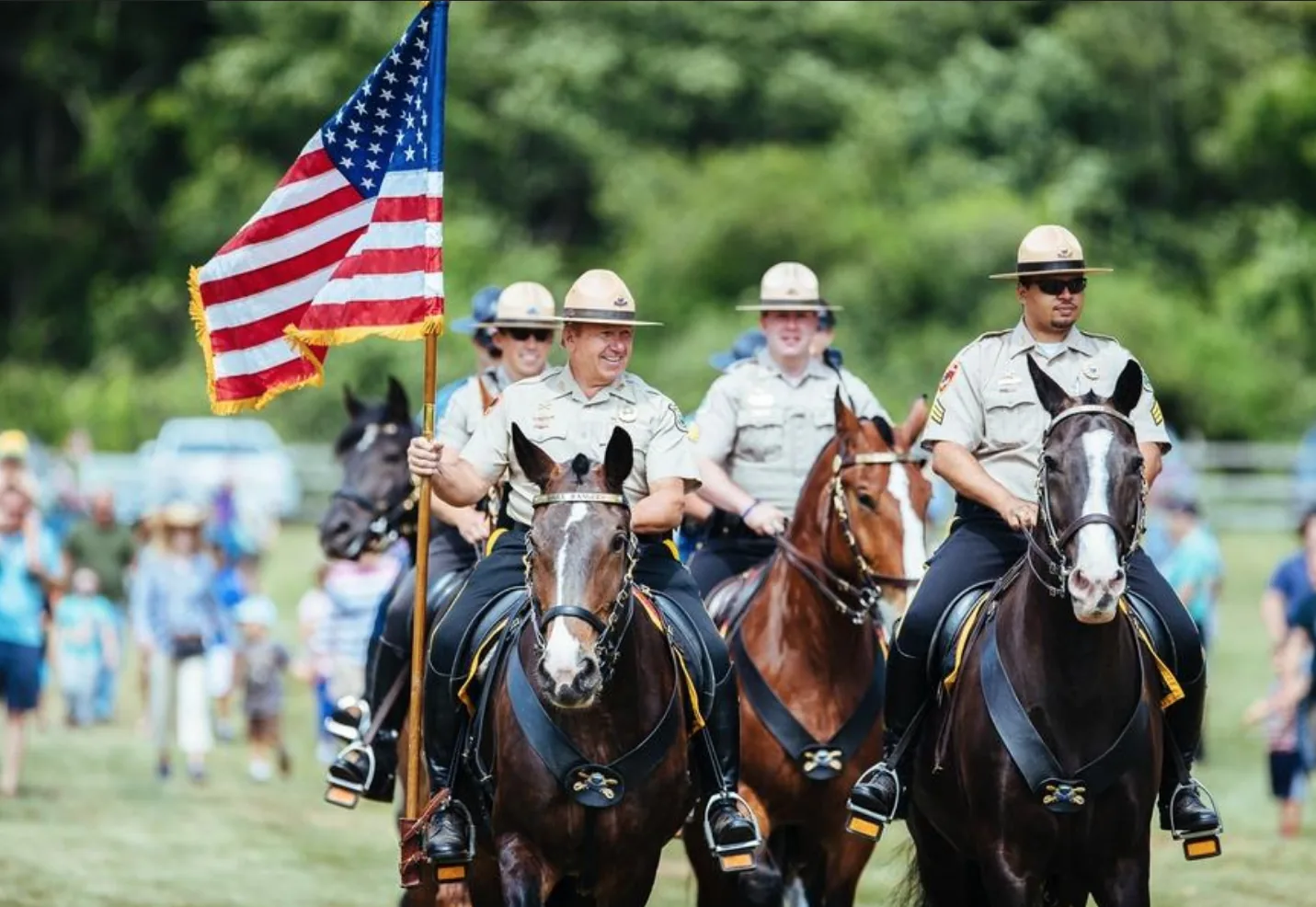 Boston Park Rangers mounted patrol