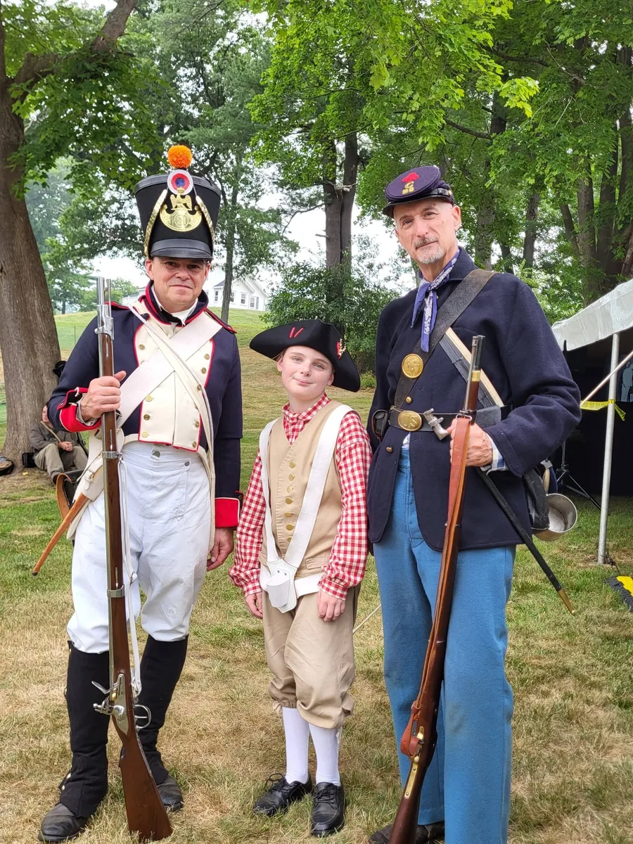 Living-history interpreter